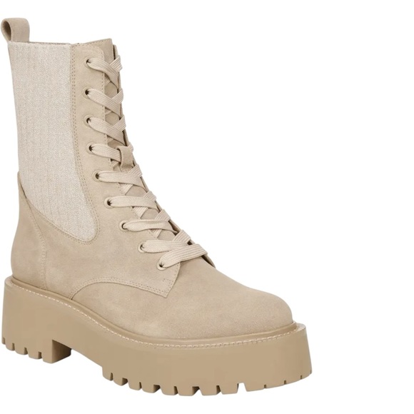 Sam Edelman Sesame EVINA Lug Sole Combat Boots - Picture 2 of 12
